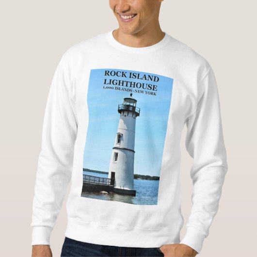 Rock Island Lighthouse, New York Sweatshirt (Devant)