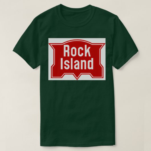Rock Island Railroad T-shirt (Design voorkant)