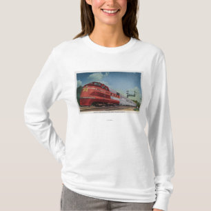 Rock Island RocketStreamlining Train T-shirt