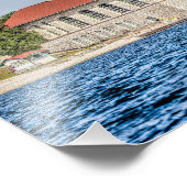 Rock Island Wisconsin Boathouse Foto Afdruk (Hoek)