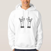 Rock it! hoodie (Voorkant)