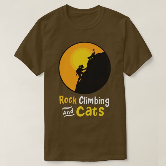 Rock-kat T-shirt (Design voorkant)