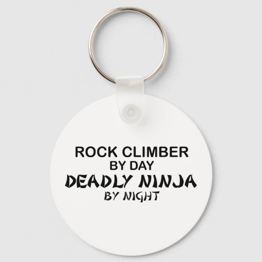 Rock Kliber Deadly Ninja bij Night Sleutelhanger (Voorkant)