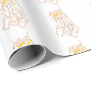 Rock klimbing quickdraws cadeaupapier