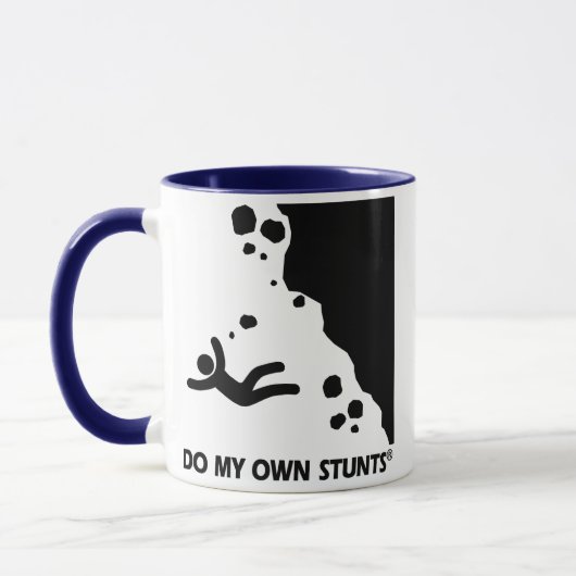 Rock-klimmen in mijn eigen straat mok (Links)