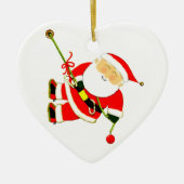 Rock klimmen Kerstmis Keramisch Ornament (Voorkant)