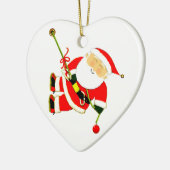 Rock klimmen Kerstmis Keramisch Ornament (Links)