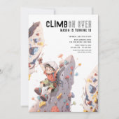 Rock klimmen verjaardag kaart (Voorkant)