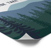 Rock klimmen verjaardagsfeestje gunsten teken poster (Hoek)