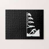 Rock-klimmen voor Rock-klimmer Legpuzzel (Horizontaal)