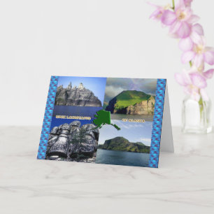 Rock Landscapes Alaska Collage Jubileum Couple Kaart