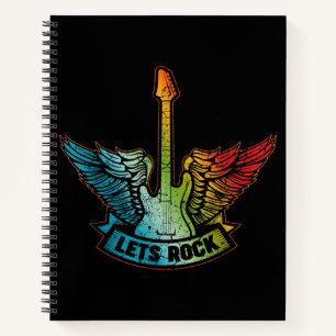 Rock Legend Rock en Roll Music Guitar Notitieboek