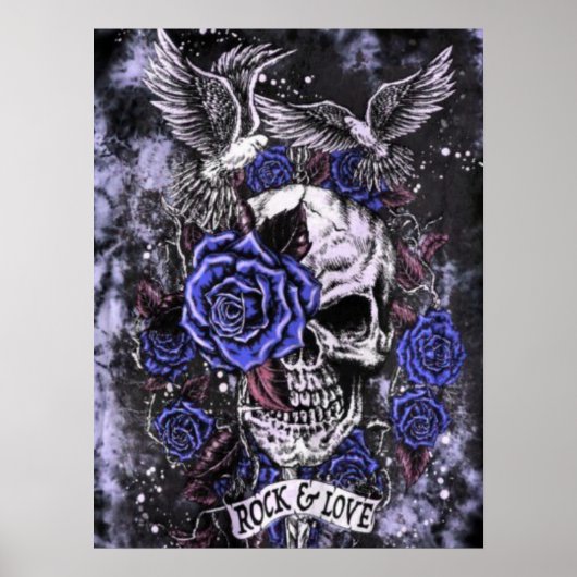Rock & Liefde Poster (Voorkant)