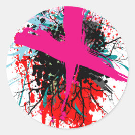 Rock=Life 'X-Rated' Witte Sticker