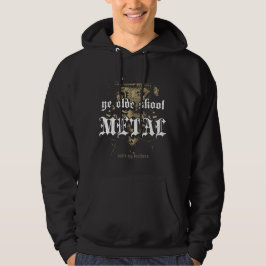 Rock=Life 'Ye Olde Skool Metal' Extreme Vintage Hoodie