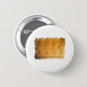 Rock like a Egyptian Ronde Button 5,7 Cm (Voorkant /achterkant)