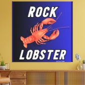 Rock Lobster Canvas Afdruk (Insitu (Woonkamer))