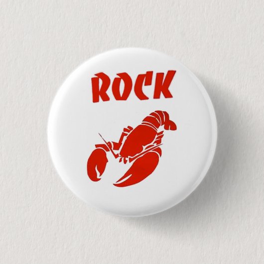 Rock Lobster Ronde Button 3,2 Cm (Voorkant)