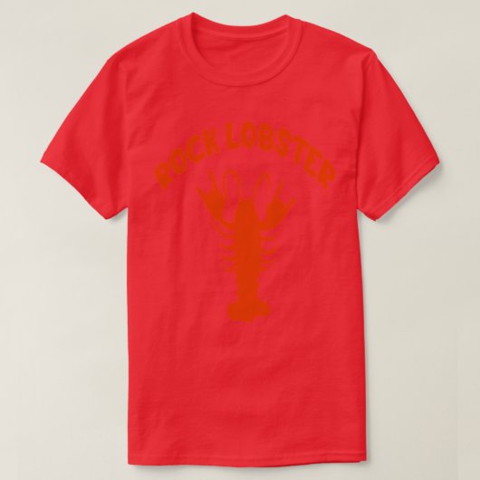 ROCK LOBSTER T-SHIRT (Design voorkant)