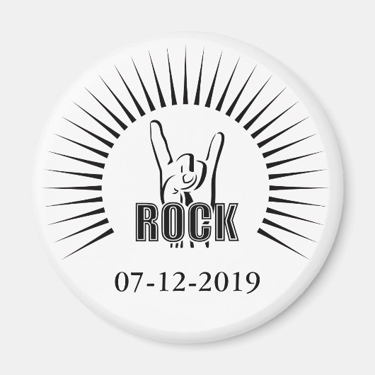 Rock Magneet (Voorkant)