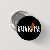 Rock Me Amadeus Classical Rock Music Flair Button (Voorkant /achterkant)
