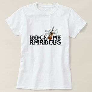 Rock Me Amadeus Klassieke Pop Cultuur 80s Graphic T-shirt