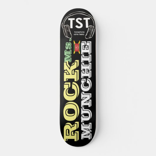 ROCK MS.MUNCHIE Skateboard (Voorkant)