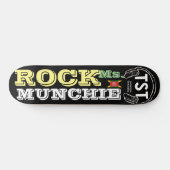 ROCK MS.MUNCHIE Skateboard becomes ROCK MS.MUNCHIE (Horz)