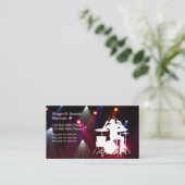 Rock Music Cartes de visite (Debout devant)