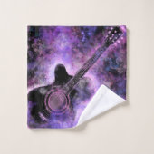 Rock Music Musique Guitare Serviettes de bain (Gant de toilette)