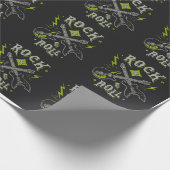 Rock Music Pattern Cadeaupapier (Hoek)