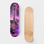 Rock Music Skateboard Guitare (Recto)