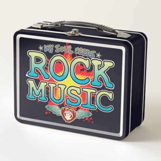 Rock Music Soul Lunch Box (Devant)