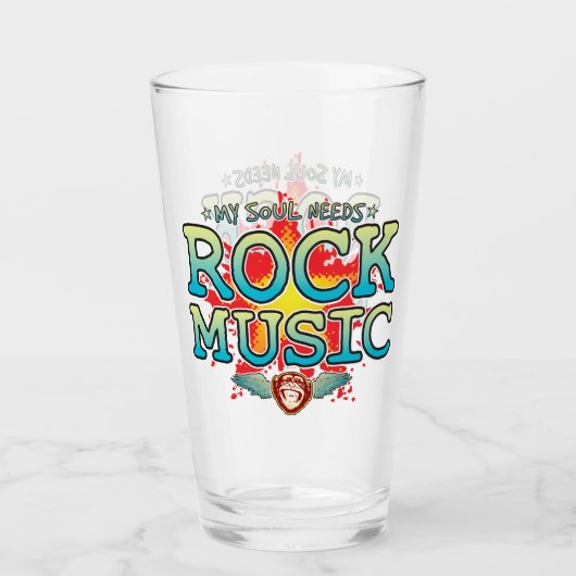 Rock Music Soul Verre Tumbler (Devant)
