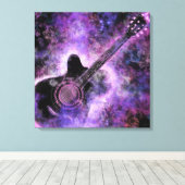 Rock muziek gitaar canvas (Insitu (Houten vloer))