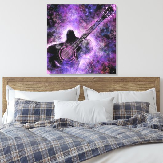 Rock muziek gitaar canvas (Insitu (Slaapkamer))