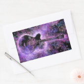 Rock muziek gitaar Sticker (Envelop)