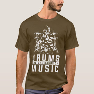Rock muziekinstrument Drums Quotes Drummer T-shirt