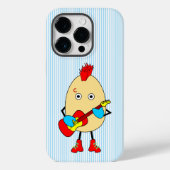 Rock muzikant Egghead Case-Mate iPhone Case (Achterkant)