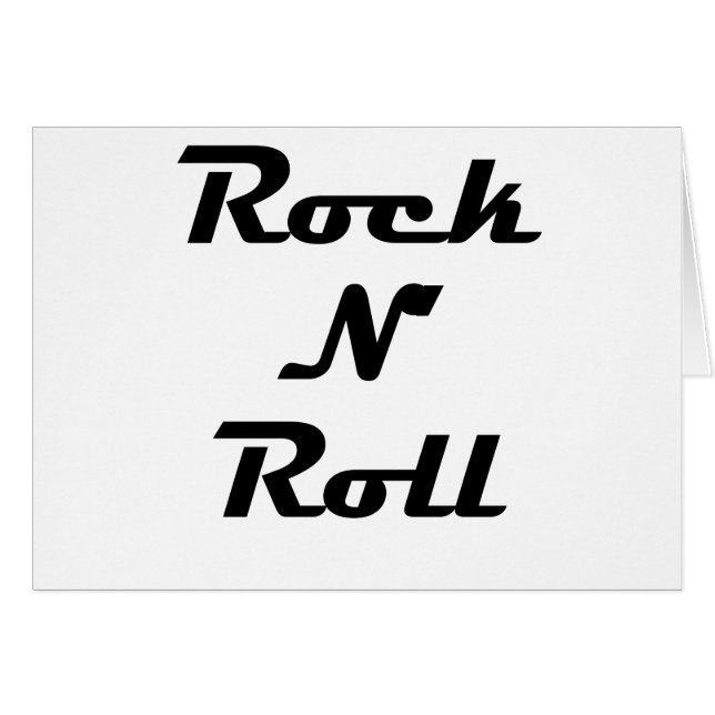 Rock N Roll (Voorkant Horizontaal)