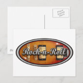 Rock-n-Roll 1 Briefkaart (Voorkant / Achterkant)