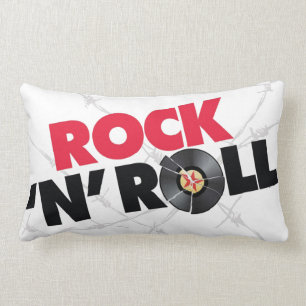 Rock N Roll 2 Sided Pillow Kussen