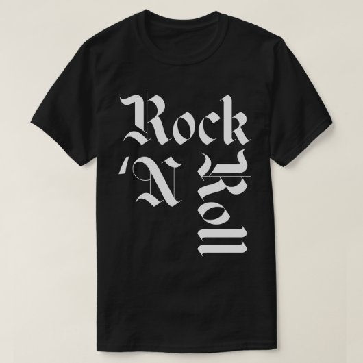 Rock N Roll 4 T-shirt (Design voorkant)