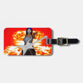 Rock-'n-roll bagagelabel (Voorkant horizontaal)