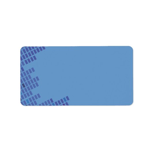 Rock n Roll Bar Bat Mitzvah Retouradres Label (Voorkant)