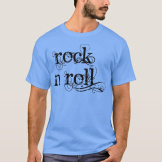 rock-'n-roll biologisch t-shirt