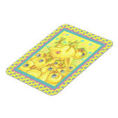 ROCK N ROLL CHICK, EASTER SPRING MOSH PIT MAGNET MAGNEET (Linkerzijde)