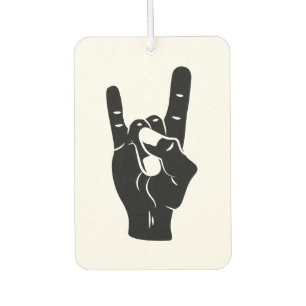 Rock n Roll Devil Horns Luchtverfrisser