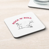 Rock 'N' Roll Drankjes Onderzetter (Linkerzijde)