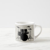 Rock n Roll Drums Espresso Kop (Rechts)